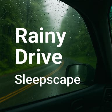 Rainy Drive Sleepscape album cover