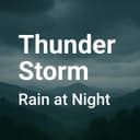 Thunderstorm Rain at Night album cover